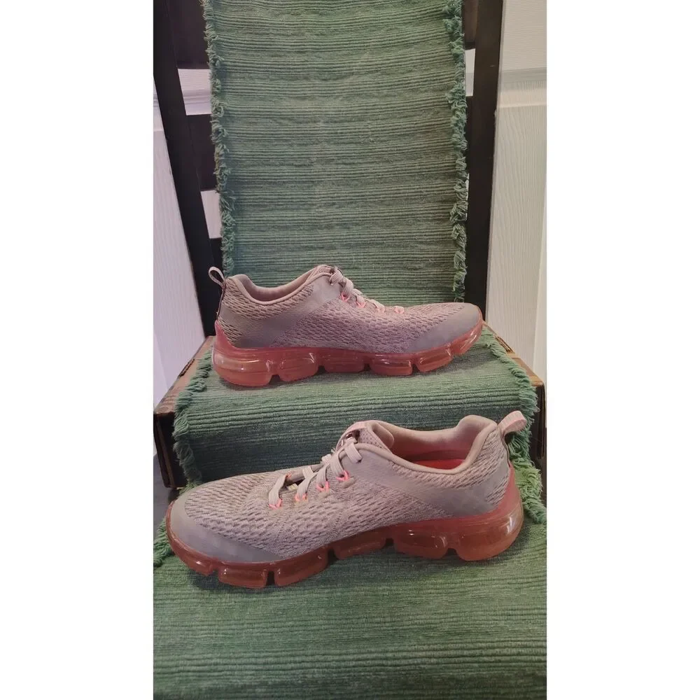 Skechers Skech-Air Women’s Running Shoes Sneaker Mauve Gray Pink Size 6